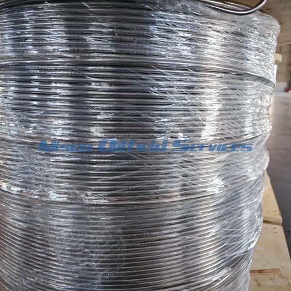 Resistência à corrosão Aço inoxidável 304/316 Tubos enrolados de núcleo único para indústria de petróleo