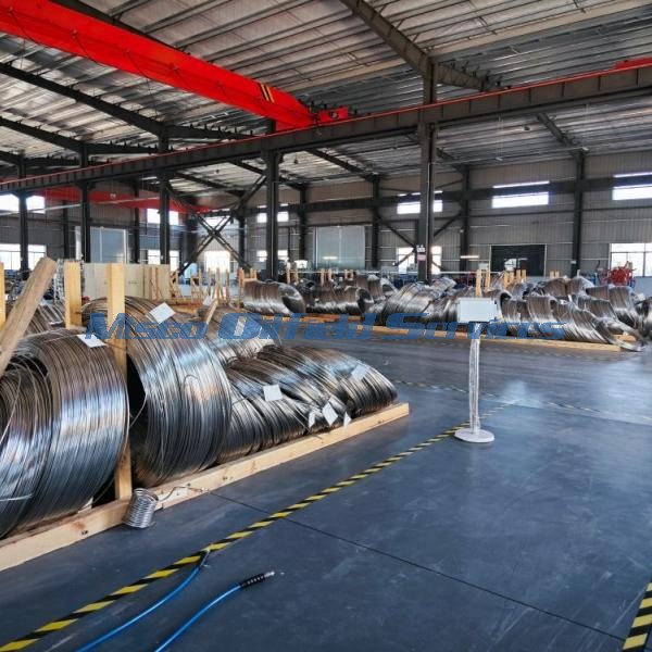 Alta resistência e resistência à corrosão duplex aço inoxidável S31803 Tubulação enrolada geotérmica 