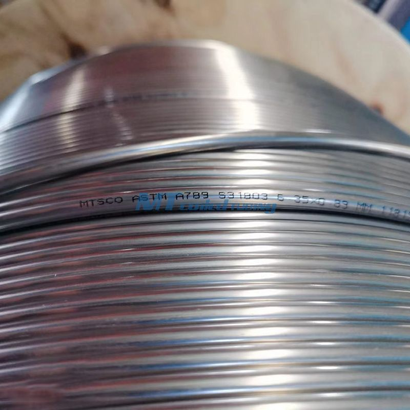 ASTM A789 2205/S32205 Duplex Steel Single Core Preservative Tubulação Hidráulica Soldada em Espiral com BV/DNV